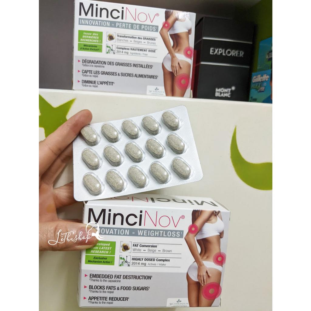 [Nội địa Pháp] MINCINOV giảm cân, đốt mỡ thừa - SIÊU AN TOÀN VÀ HIỆU QUẢ