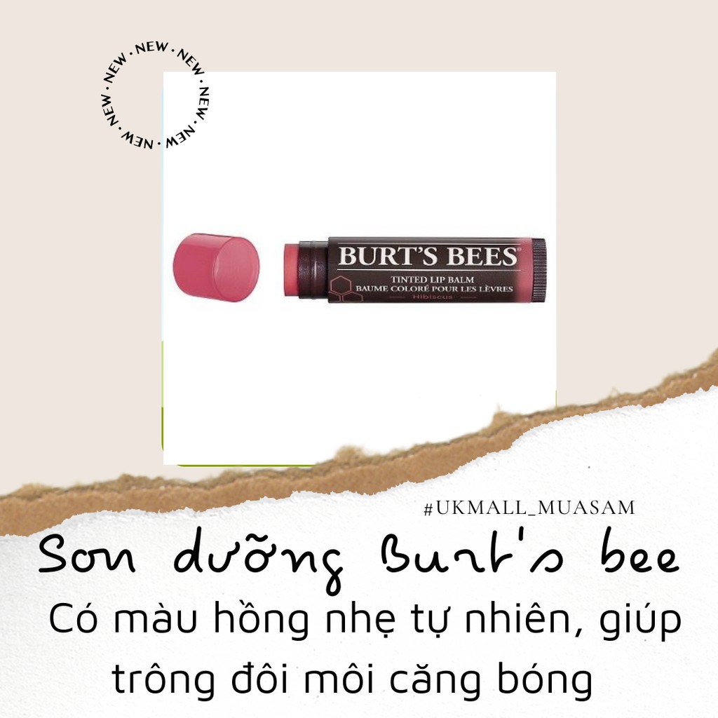 Son dưỡng Burt's Bee