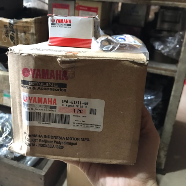 Bộ nòng(lòng) piston bạc exciter 150 zin hãng Indonesia