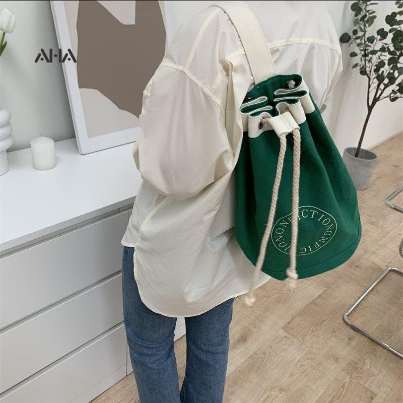 Túi dây rút AHA in chữ thời trang