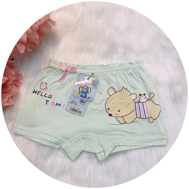 {10-30kg} Quần chip đùi bé gái loại đẹp (chất thun lạnh mát)