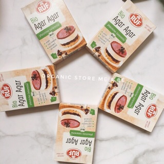 Bột Agar (rau câu) hữu cơ RUF 30g