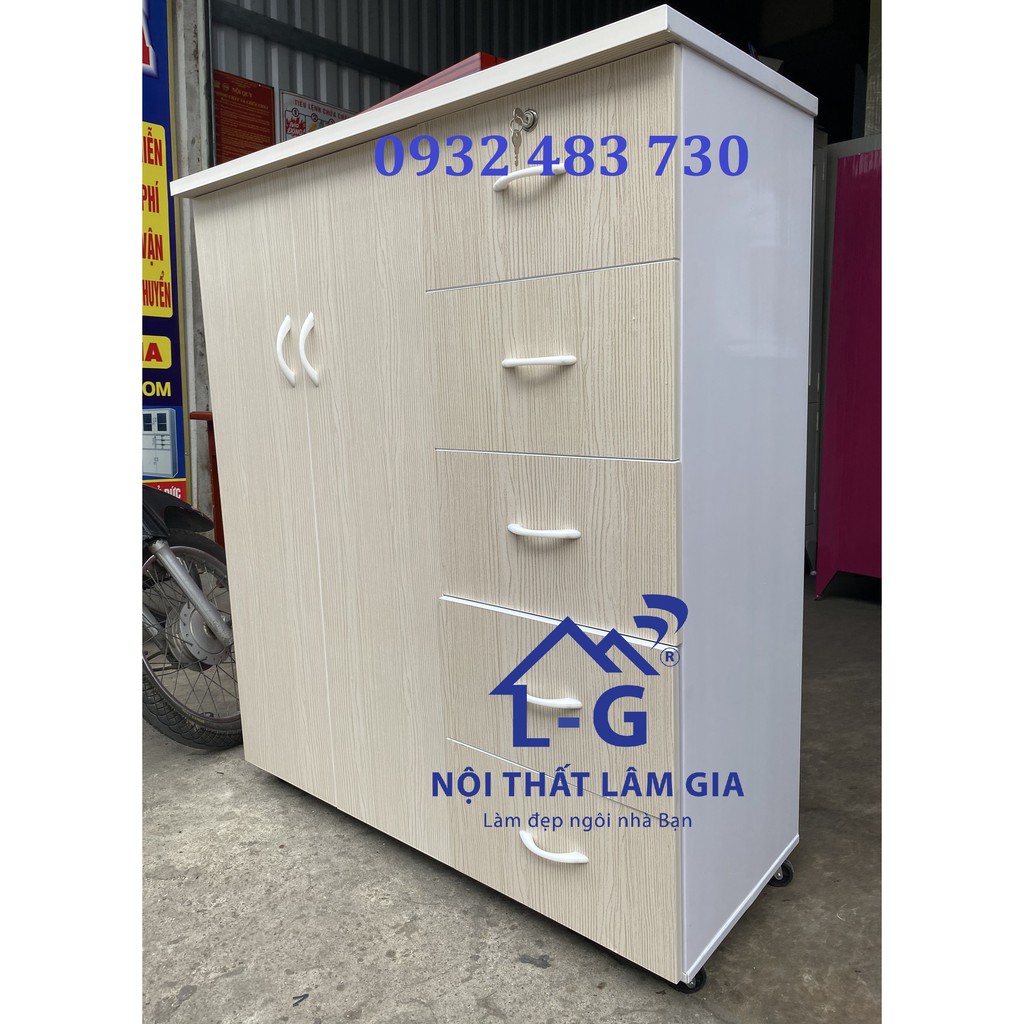 Tủ nhựa đài loan trẻ em 1m25x1m06x45cm , rẻ nhất HCM