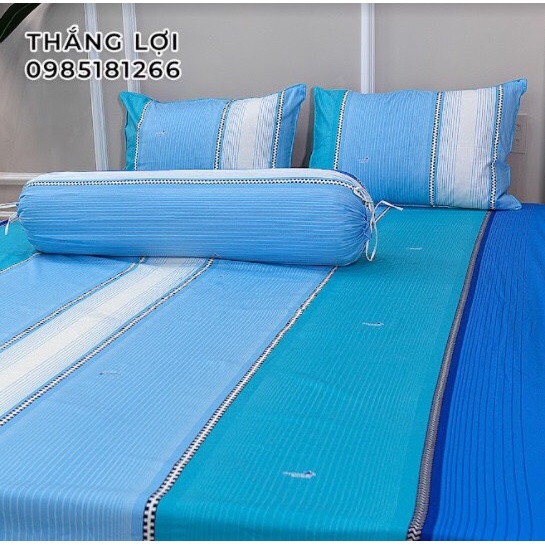 Drap Cotton 100% Thắng Lợi chính hãng Mẫu C176 IN LOGO THẮNG LỢI vệ sinh dễ dàng.