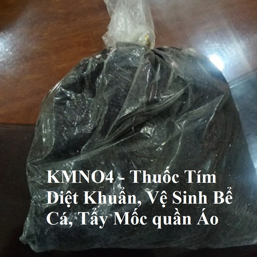 Thuốc Tím KMNO4 Khử Khuẩn Bể Cá, Xử Lý Nước , Làm Sạch Mốc Ố Quần Áo