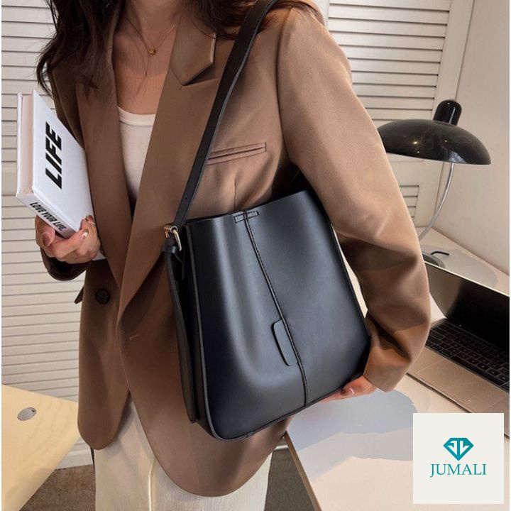 Túi Tote Nữ Thời Trang Đi Chơi Đi Làm Da Trơn Phong Cách Hàn Quốc - TDC237
