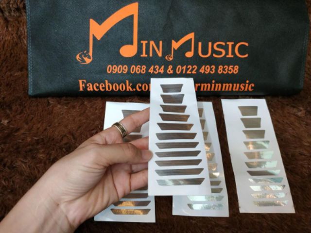 Sticker Đàn Guitar I Dán hoa văn Đàn Guitar I cần đàn guitar