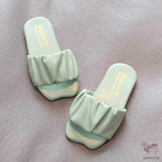 Xăng đan Da Pu Phong Cách Hàn Quốc Cho Bé Gái