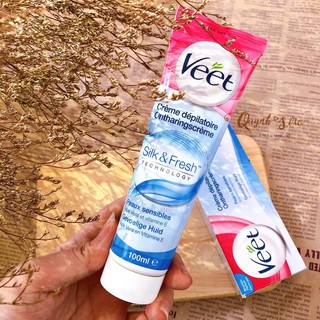 KEM TẨY LÔNG VEET CHO DA THƯỜNG VÀ DA NHẠY CẢM 100ML