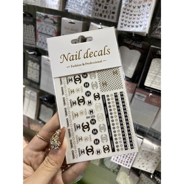 Sticker dán móng tay - phụ kiện nail mi