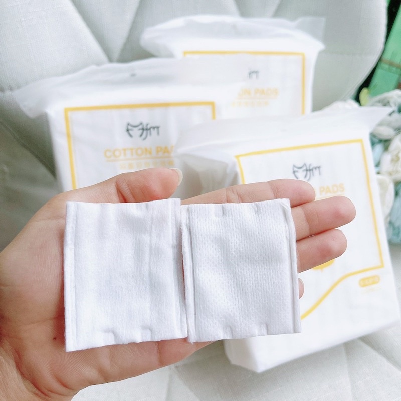 Bông tẩy trang 3 lớp Cotton Pads Túi 222 miếng