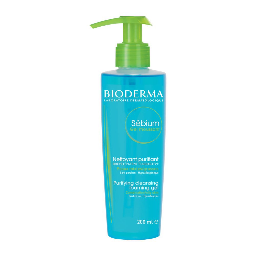 [CHÍNH HÃNG] Sữa rửa mặt tạo bọt cho da dầu mụn nhạy cảm Bioderma Sebium Gel Moussant