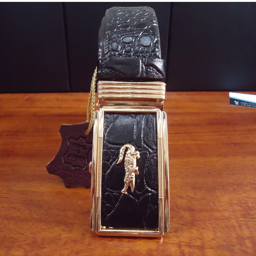 Thắt Lưng Nam 2019 Da Bò 100% Vân Cá Sấu Khóa Hợp Kim Không Rỉ ( Dây Lưng, Dây Nịt ) | BigBuy360 - bigbuy360.vn