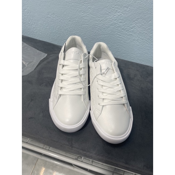 Giày thể thao nữ NTC  Giày Sneaker nữ da Pu đế cao su xuất dư 0922