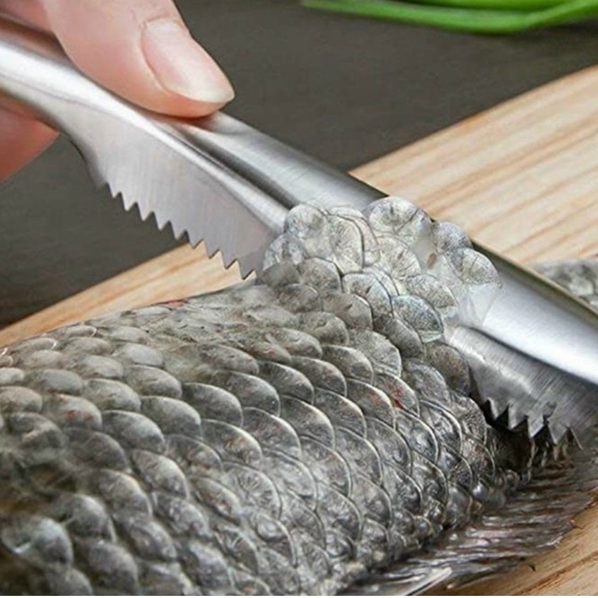 Cảo dụng cụ đánh vảy cá ( inox - đánh vảy )
