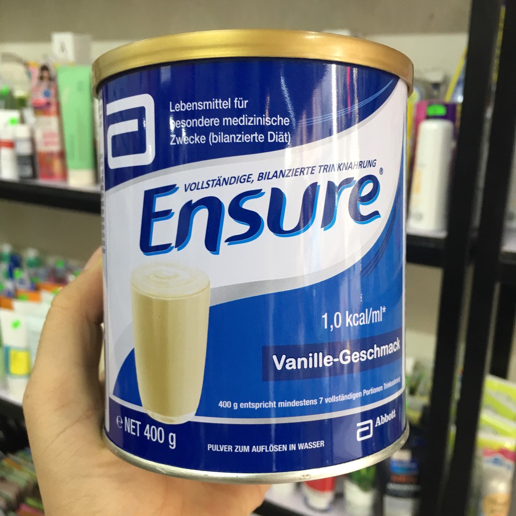 SỮA ENSURE Đức hàng xách tay chính hãng