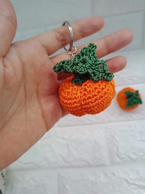 Móc khoá len trái cây