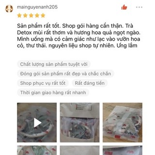 Set Trà Hoa Quả Detox Mix Ngũ Vị
