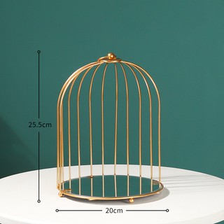 Kệ đựng mỹ phầm lồng chim sang trọng
