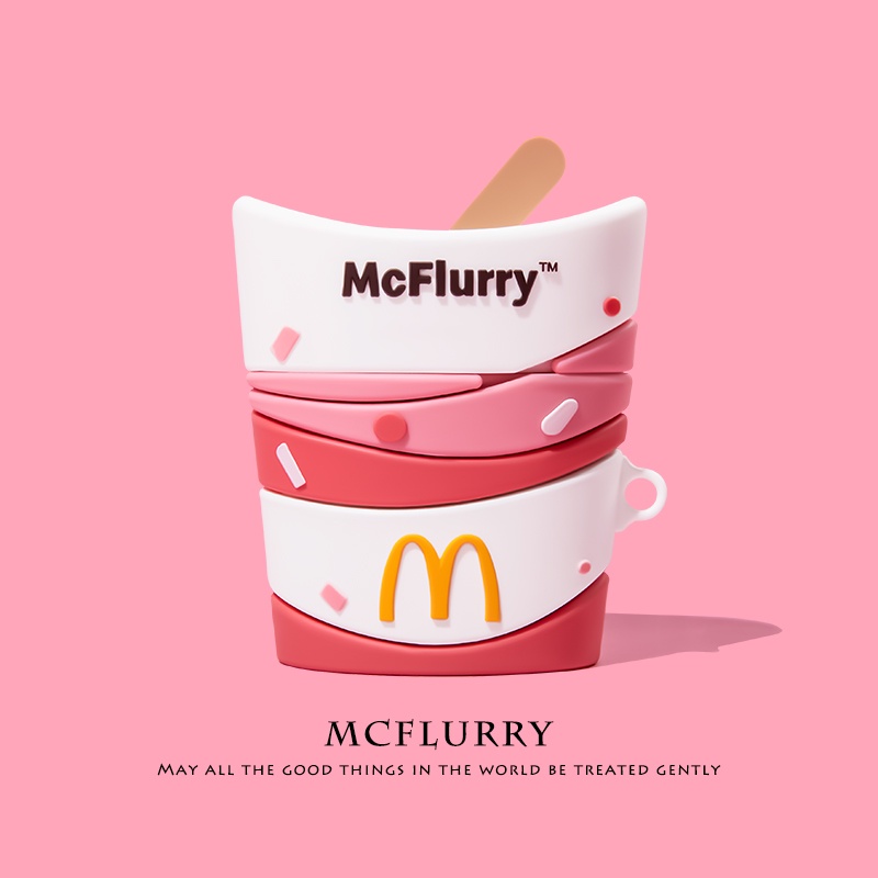 Vỏ Bảo Vệ Hộp Sạc Tai Nghe Airpods 3 New/2/1 Bluetooth Bằng Silicon Hình Bánh Quy/ Que Kem 3D Dễ Thương