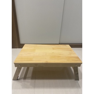 Bàn Gỗ Đa Năng Chân Xếp 60x40cm - Bàn trà chữ nhật sofa/cafe ngồi bệt gấp gọn gỗ tự nhiên đa năng