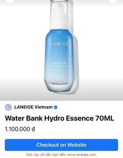 Tinh chất dưỡng ẩm laneige