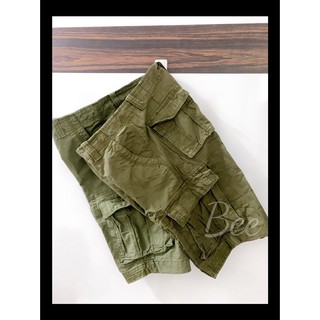 [HÌNH THẬT] QUẦN SHORT KAKI LỬNG XANH RÊU TÚI HỘP CAO CẤP SỈ - LẺ