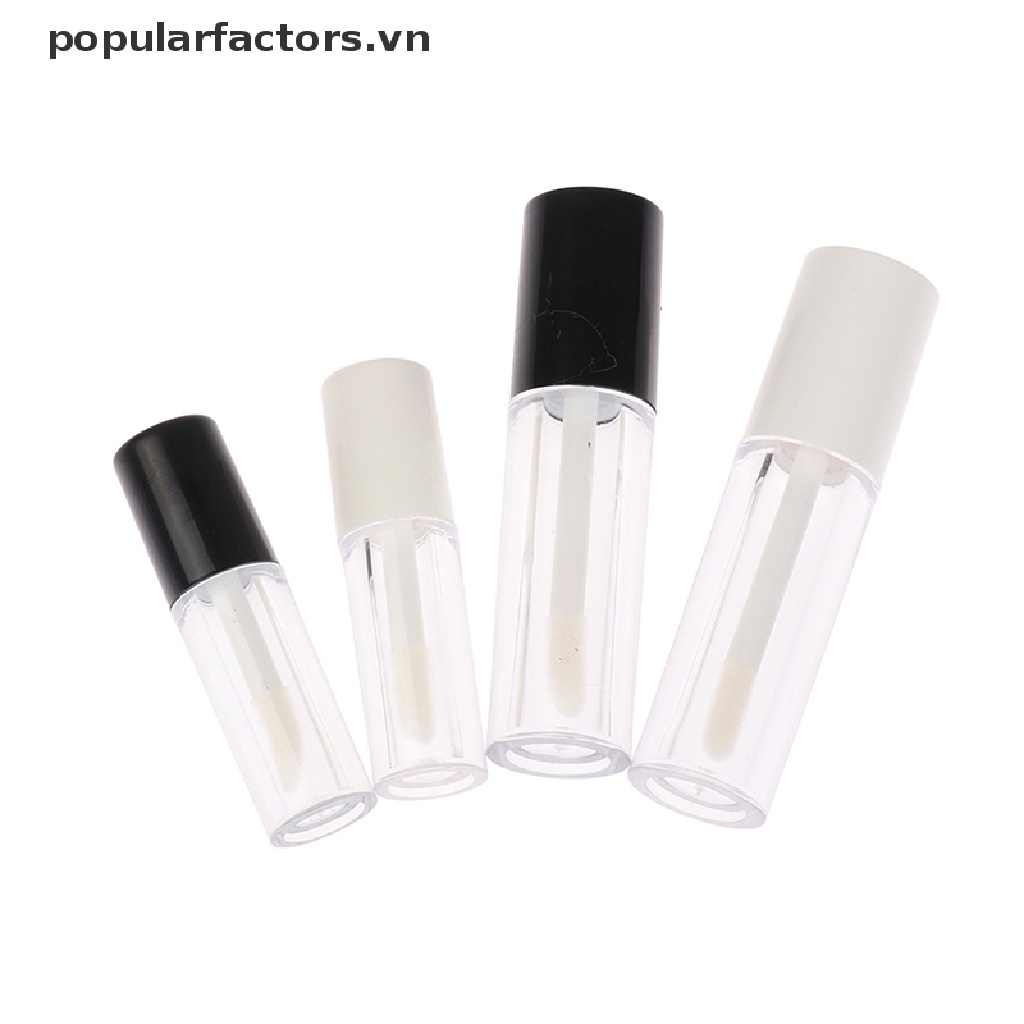 [Phổ Biến] Ống Nhựa Rỗng Đựng Son Bóng Có Thể Đổ Đầy Mẫu Thử [VN]