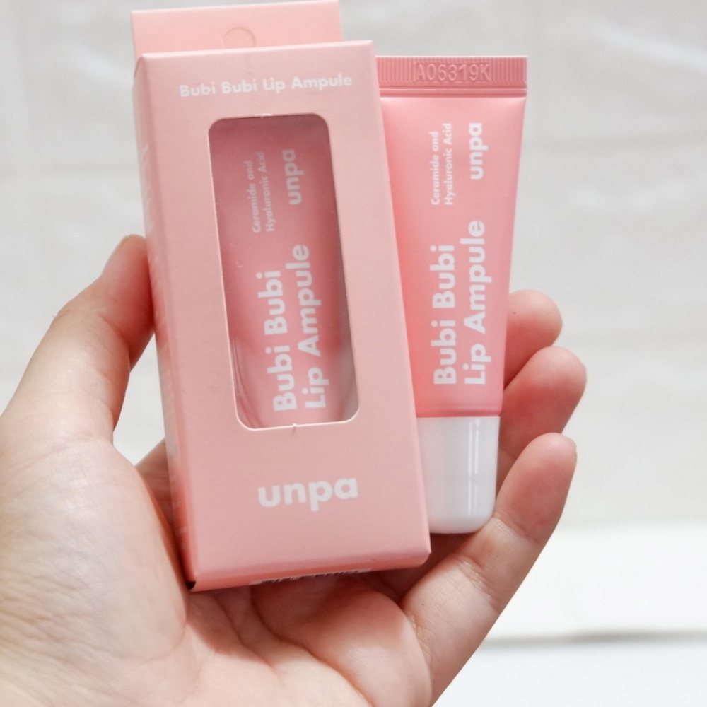 Son dưỡng môi Unpa Bubi Bubi Lip Ampule 10ml giúp dưỡng ẩm môi