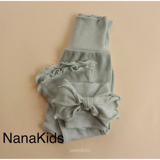 Legging Gân Lạnh Peekaboo (Đũng tròn, cạp cao)