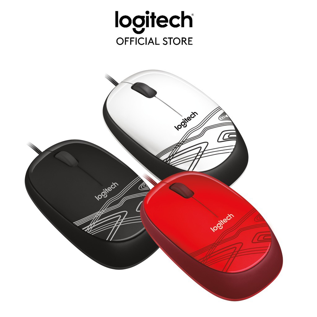 Chuột Có Dây LOGITECH M105 (1000Dpi) - Bảo Hành 3 Năm