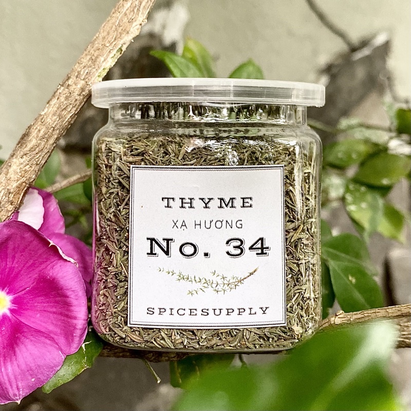 Thyme Lá thơm Xạ hương nấu món Âu hầm steak bít tết