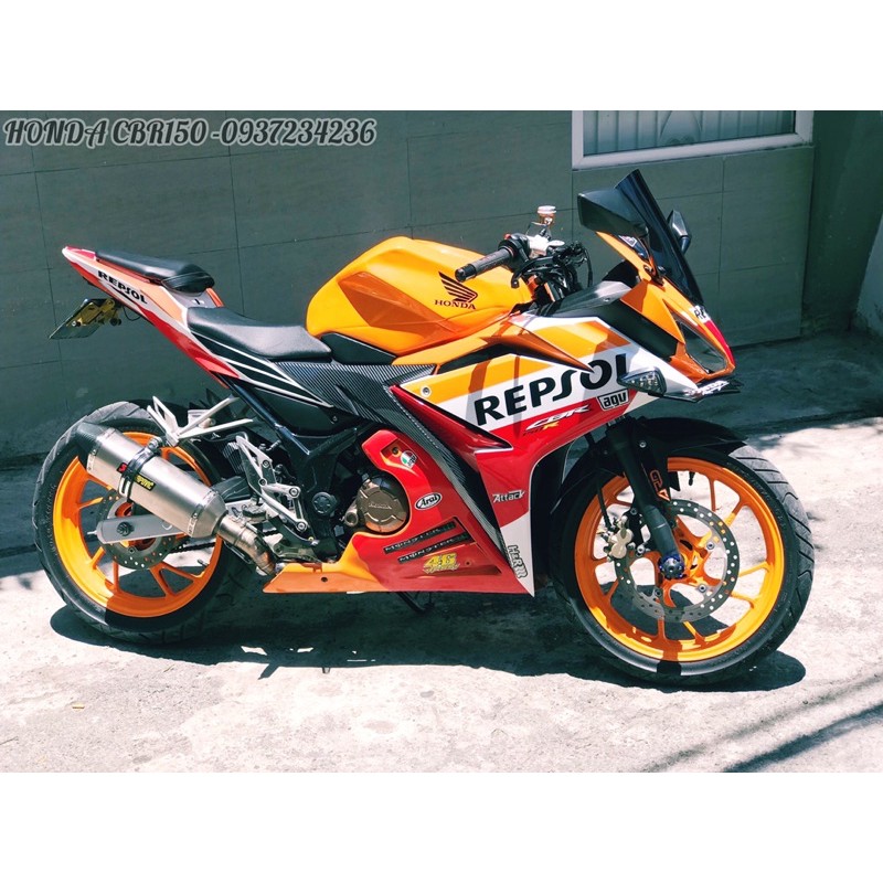 ỐP BÌNH XĂNG CBR150 allnew - kiểu CBR250RR