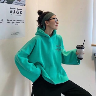 Hoodie nỉ trần bông
