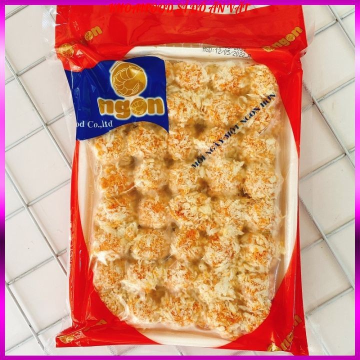 [HOT] Viên hải sản sốt phô mai Ô ngon, thả lẩu, ăn vặt (35v500g) - SHIP NHANH SG