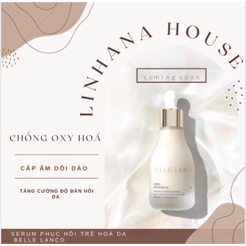 Tinh Chất Phục Hồi Trẻ Hoá Da Belle Lanco - Repair Youth Serum