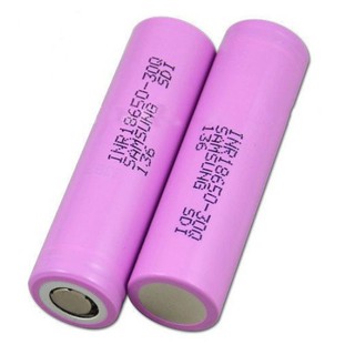 Pin 3v7 - 18650 cho đèn pin và quạt mini