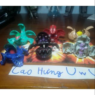 Mô hình đồ chơi bakugan, 6 vị thần