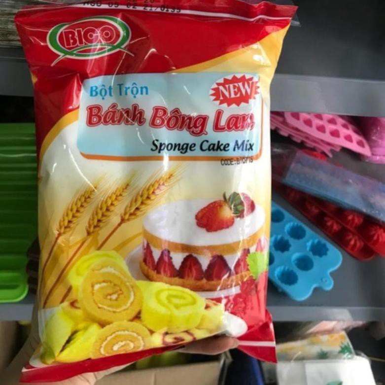Bột làm bánh bông lan trộn sẵn Bico gói 1kg