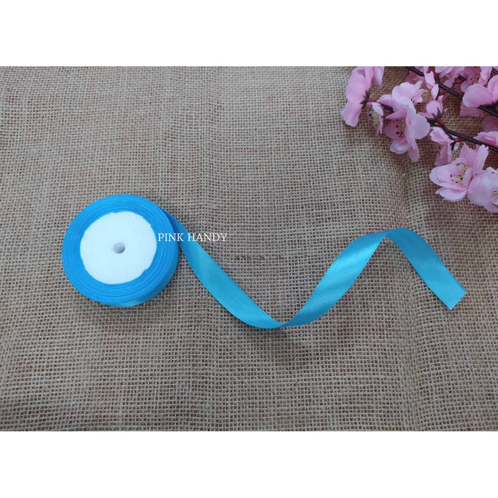 Dây ruy băng Satin, Lụa vải 2cm giá rẻ - Màu Đen, Nâu