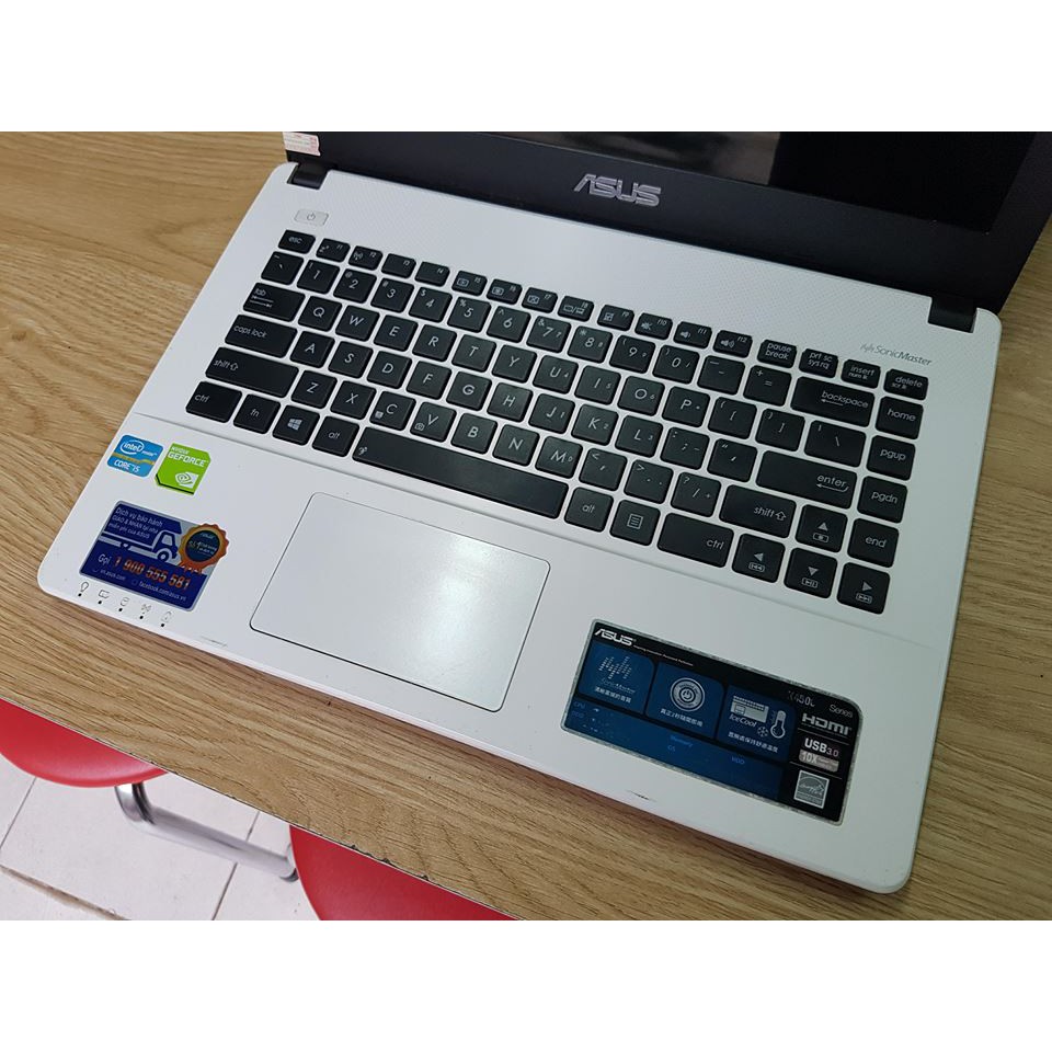 [Đẹp Bổ Rẻ ] Siêu Phẩm Asus X450C Trắng Core i5/4Gb/500Gb Card rời 2Gb/Tặng Balo | BigBuy360 - bigbuy360.vn