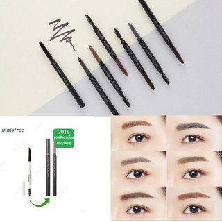 Kẻ mày Innisfree Auto Eyebrow Pencil Black