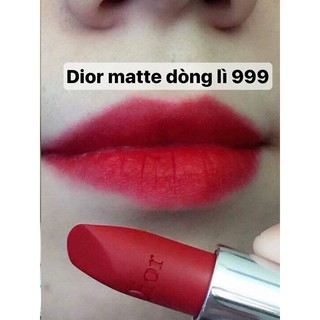 Son Dior Matte 999 đỏ mini fullbox siêu lì