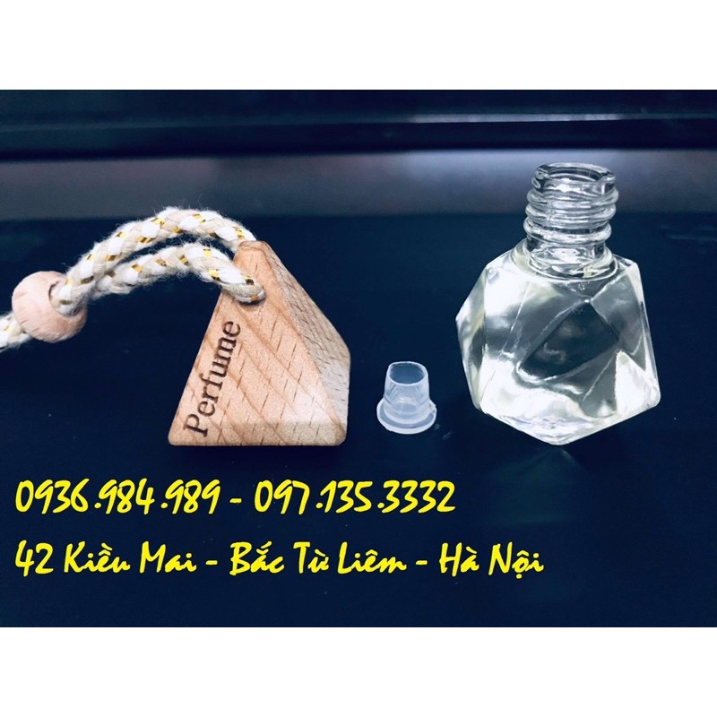 COMBO 10 lọ tinh dầu sả 10ml treo phòng, treo xe. Tinh dầu sả chưng cất 100% từ cây sả Điện Biên