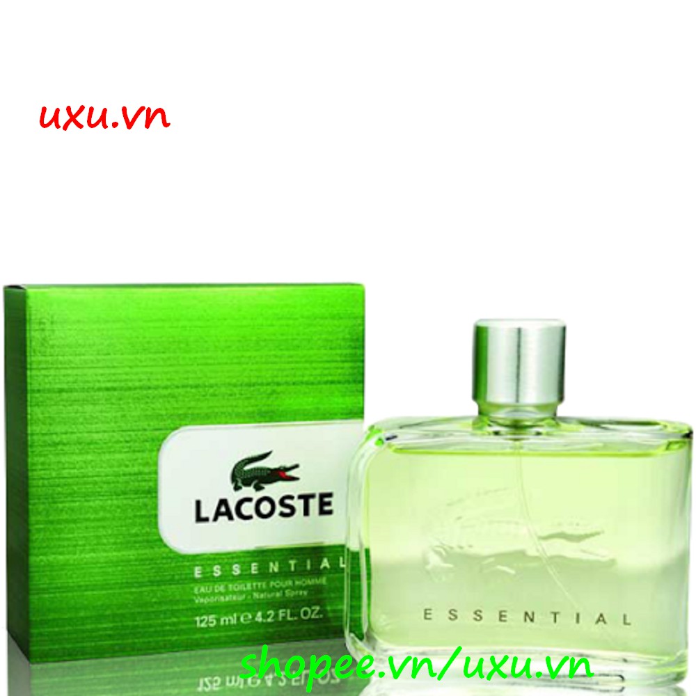 Nước Hoa Nam 125Ml Lacoste Essential Pour Homme, Với uxu.vn Tất Cả Là Chính Hãng.