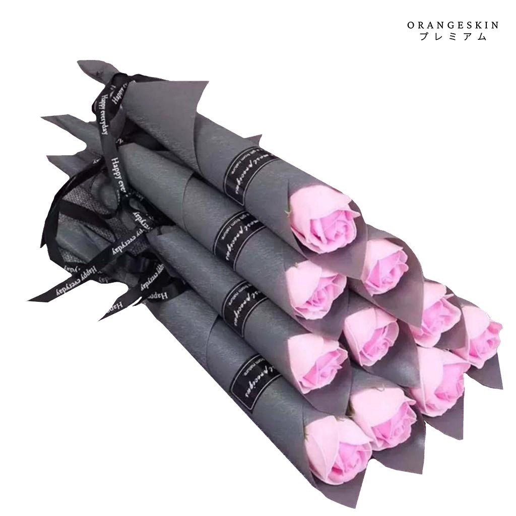 Set 10 Bông Hoa Hồng Sáp Lãng Mạn Ngày Lễ Tạ Ơn 2023