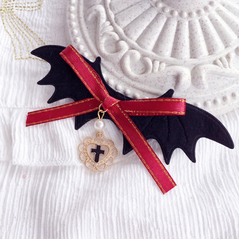 Kẹp Tóc Hóa Trang Halloween Hình Dơi Độc Đáo