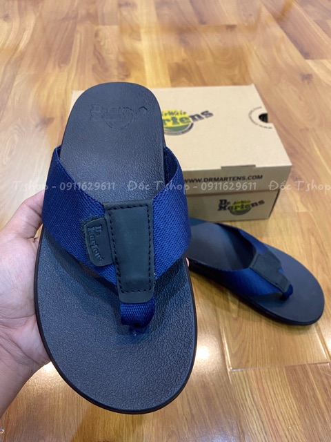 [GIÁ SỐC] Dép kẹp nam, dép xỏ ngón ⚡️FREESHIP⚡️Dr.Martens Cao Cấp, Siêu Êm, Siêu Bền FULLBOX (Quai Xanh)