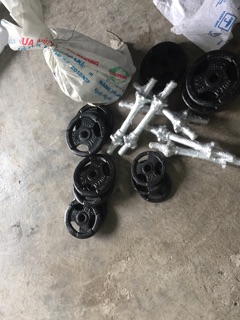 Bộ 2 đòn tay 35cm phi 27 mạ crom siêu đẹp