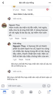 Dầu dưỡng hoa hồng Karose